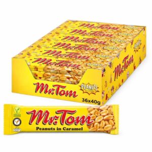 Mr. Tom Erdnussriegel 36er Karton |  36x40g